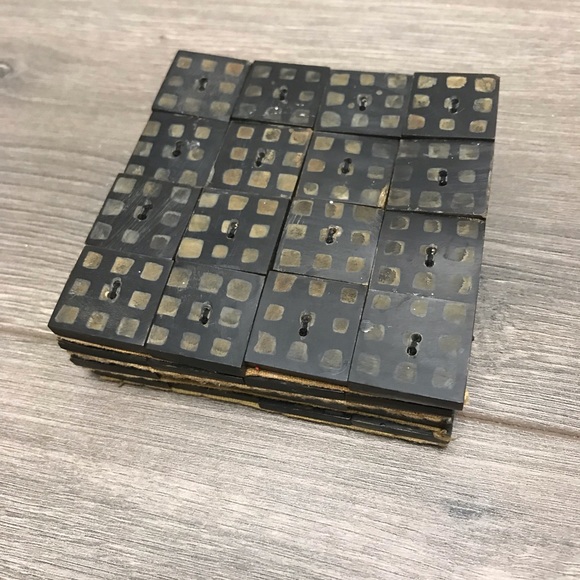 Cost Plus World Market Other - World Market Indian Made Coasters